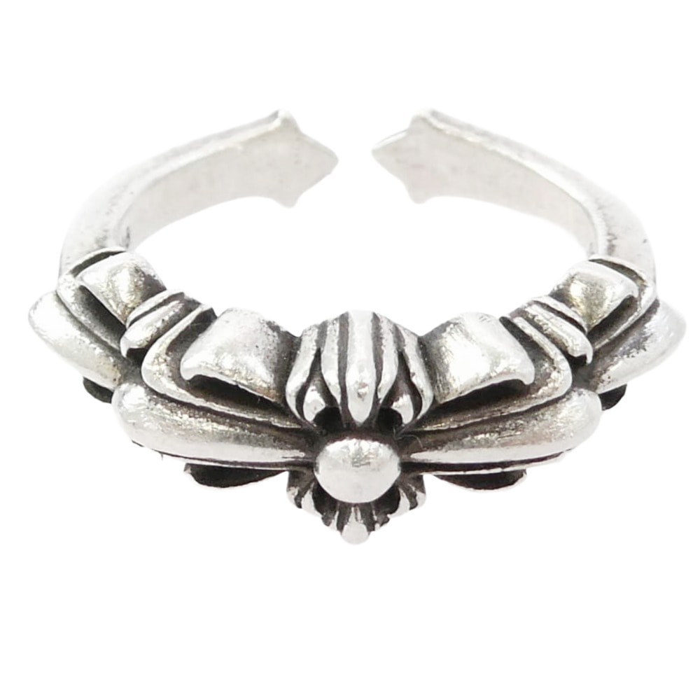 Chrome Hearts Baby Classic Double Floral Ring "Silver"