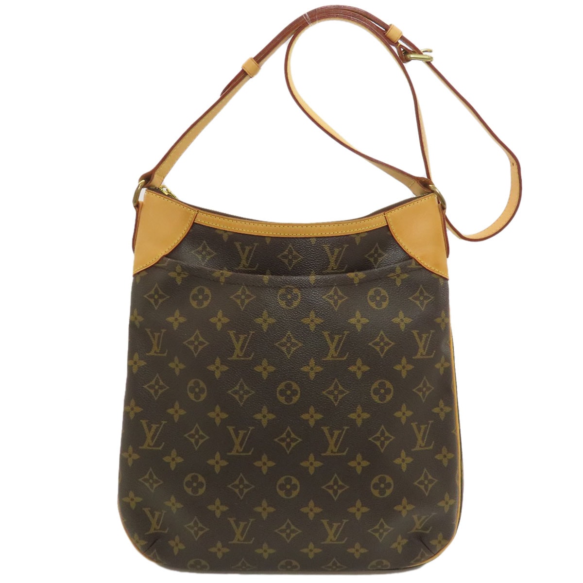 LOUIS VUITTON ルイヴィトン M56389 オデオンMM ショルダーバッグ モノグラムキャンバス レディース [中古]