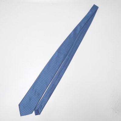 ■美品■HERMES エルメス ネクタイ Hロゴ シルクツイル ジャカードタイ ブランド古着【中古】20260610/RA9655