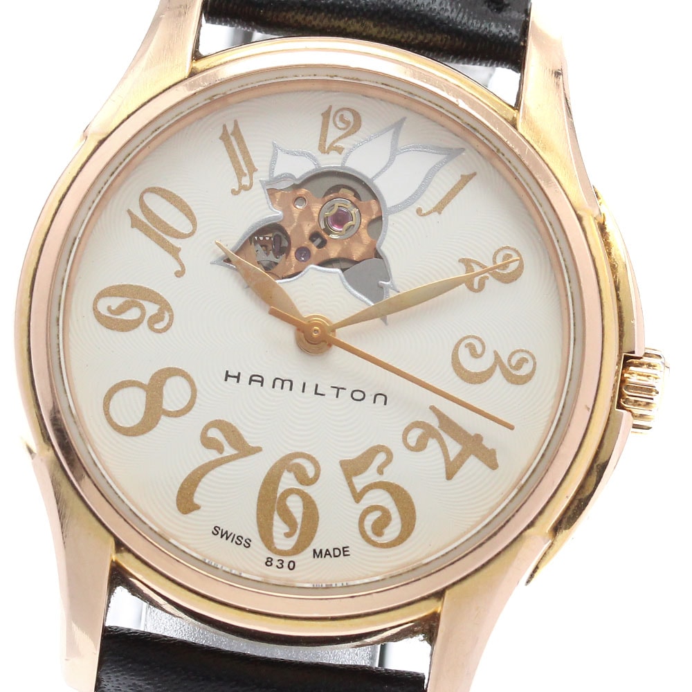 ハミルトン ジャズマスター H323450 自動巻き ボーイズ 【中古】
