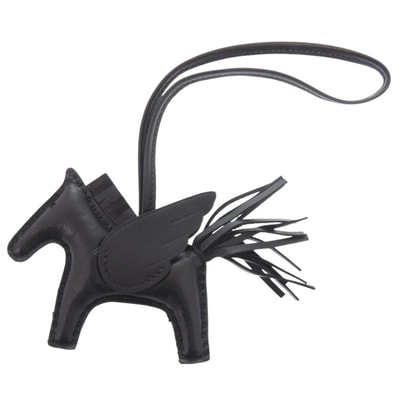 エルメス ロデオペガサスPM チャーム アニョーミロ ブラ