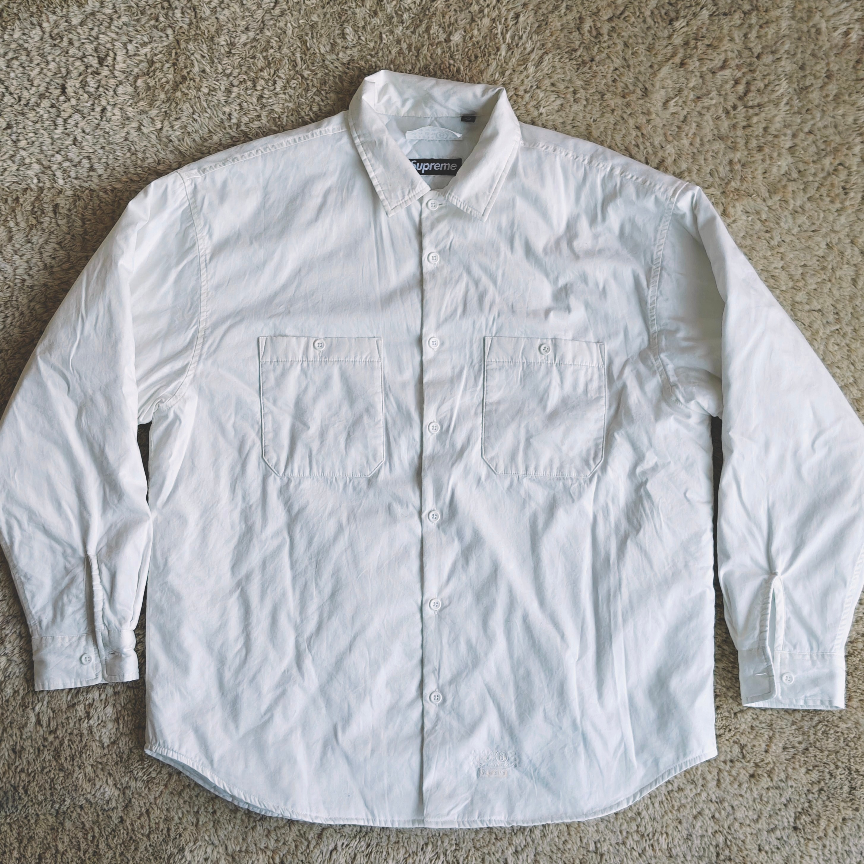 Supreme x MM6 Maison Margiela Padded Shirt 