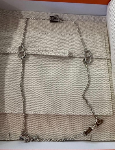 HERMES エルメス ネックレス 《アルファベット》
