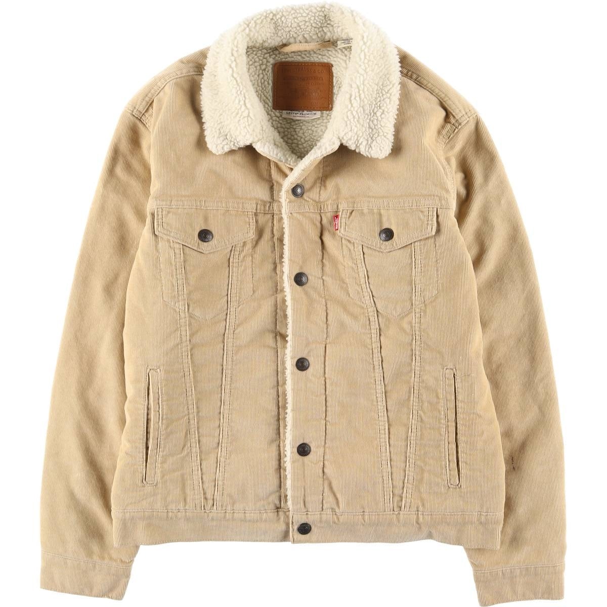 古着 リーバイス Levi's トラッカージャケット 中綿入り コーデュロイボアジャケット メンズM相当/eaa624197