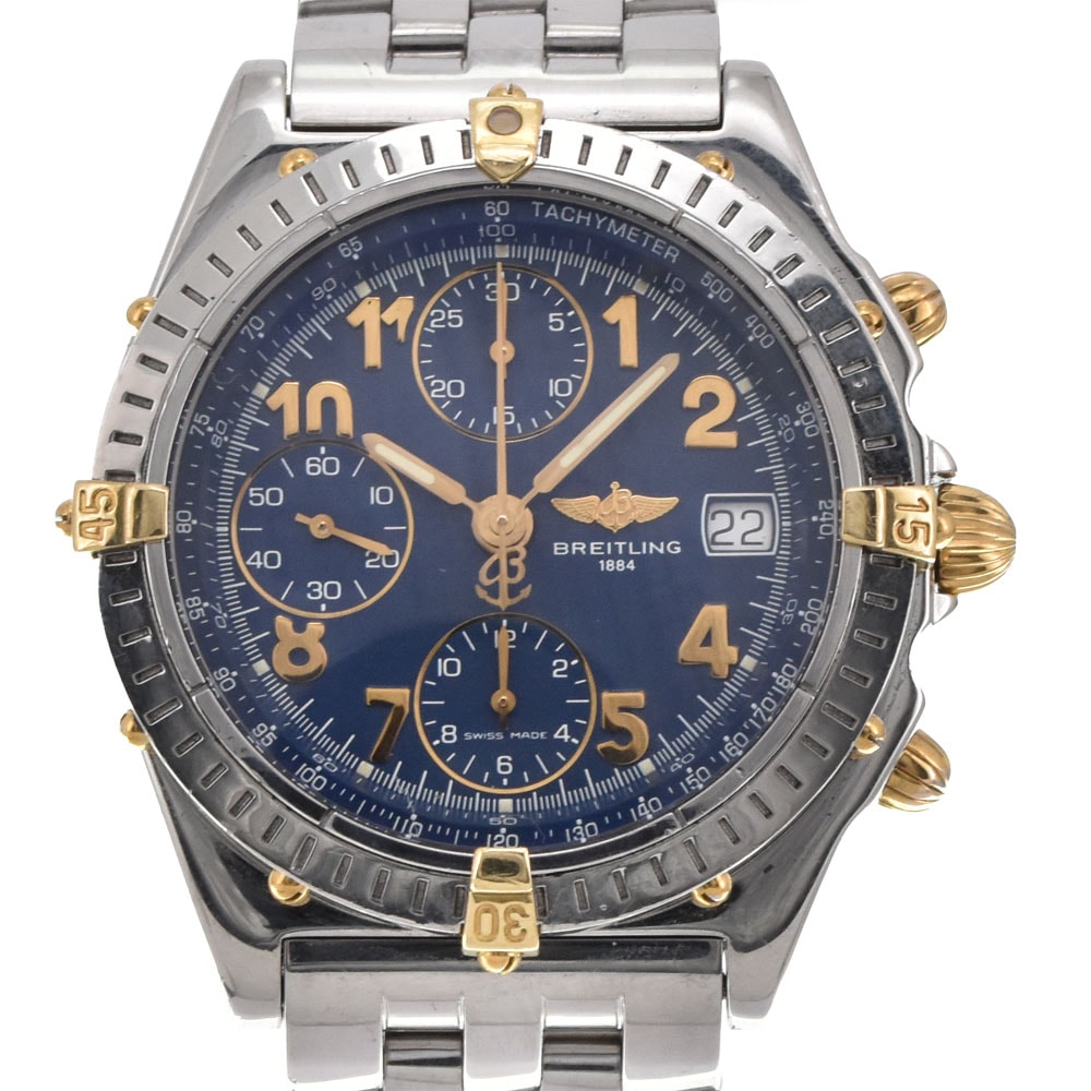 ブライトリング BREITLING B13050.1 SS/YG クロノマット ビコロ 自動巻き メンズ M#145035