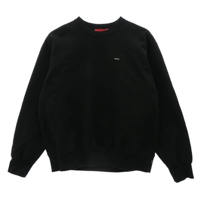 Supreme シュプリーム 23AW Small Box Crewneck スモールボックス クルーネック スウェット トレーナー ブラック系 M【中古】