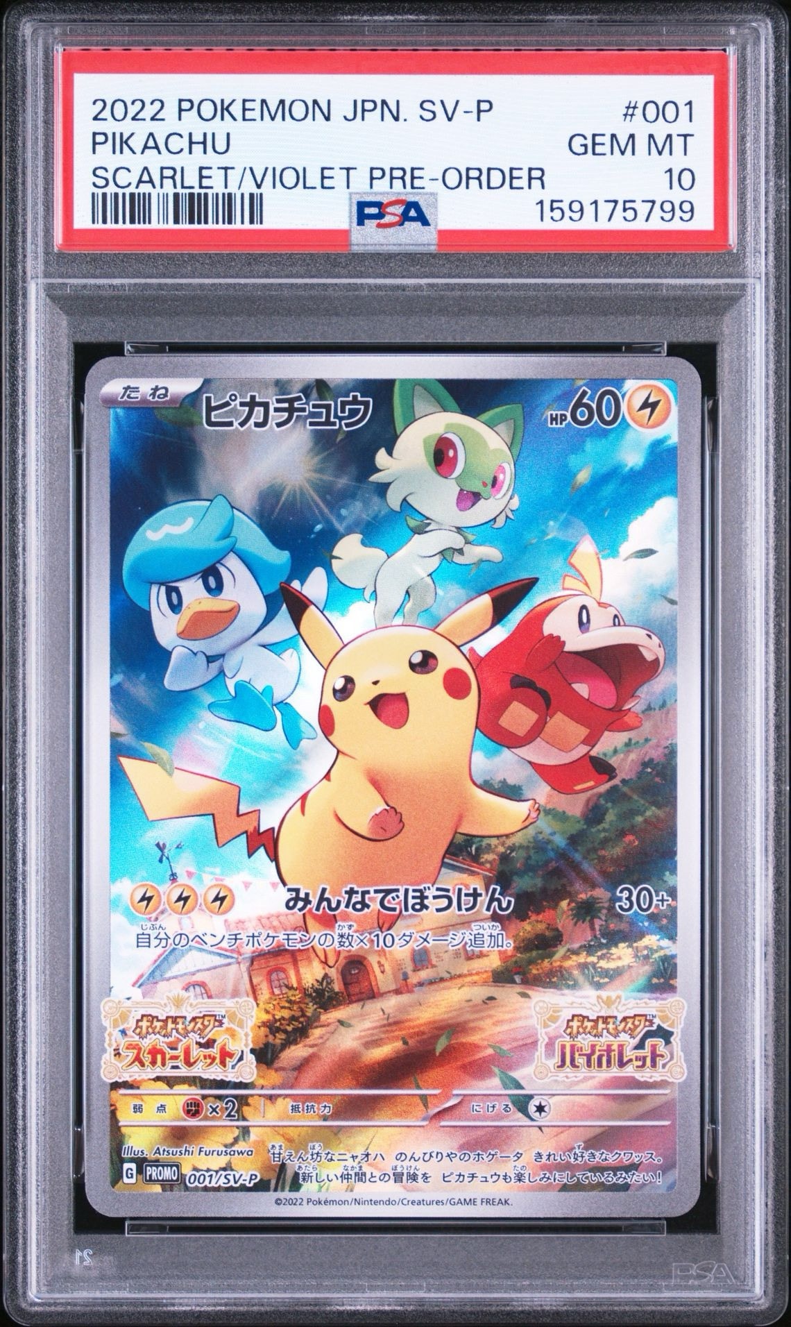 ピカチュウ: プロモ [001/SV-P](プロモーションカード「SV-P」)通販