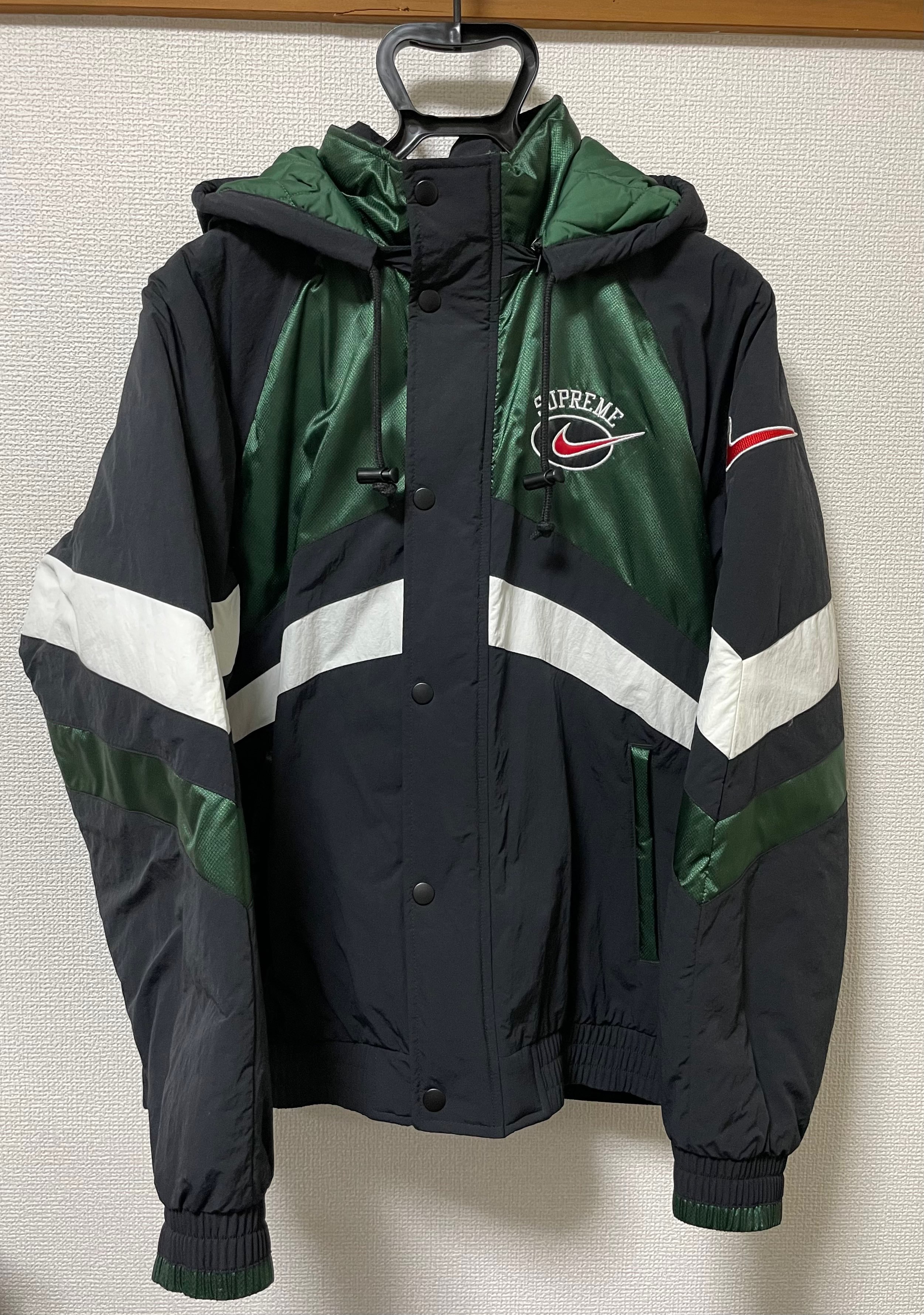 Supreme / Nike Hooded Sport Jacket "Green"