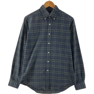 古着 ラルフローレン Ralph Lauren CUSTOM FIT 長袖 ボタンダウンチェックシャツ メンズS相当/eaa549856