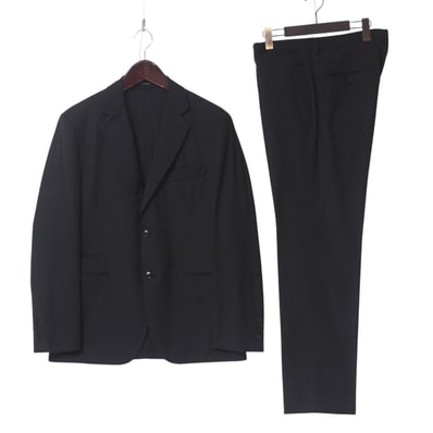 ■美品■HERMES エルメス パンツスーツ サイズ52 2B テーラードジャケット ブレザー パンツ スラックス イタリア製 ブランド古着【中古】20250403/RA3993