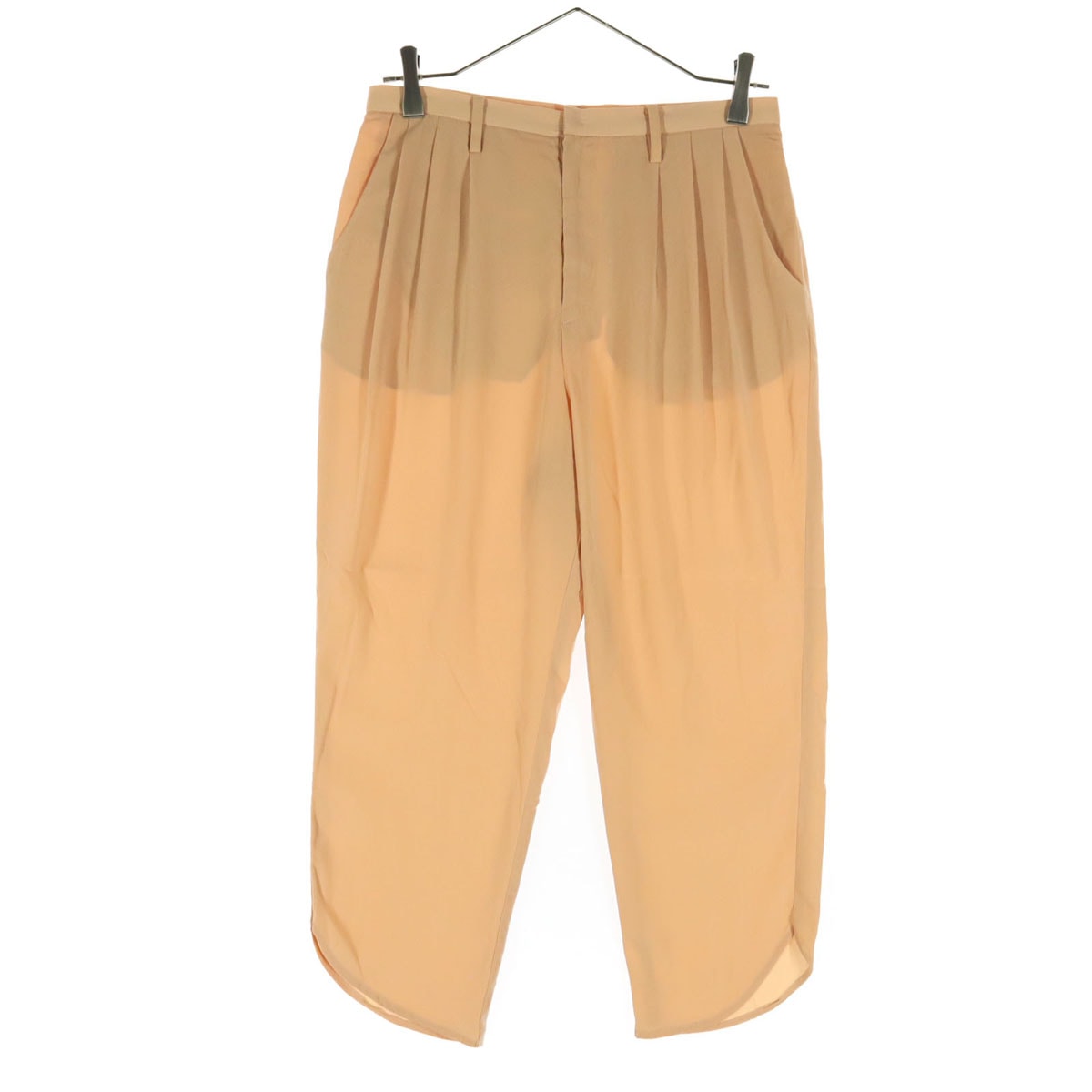 美品 Adam et Rope' アダムエロペ 日本製 七分丈 パンツ 36 ピンク系