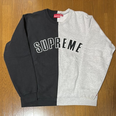 Supreme Split Crewneck Sweatshirt Supreme Split Crewneck Sweatshirt