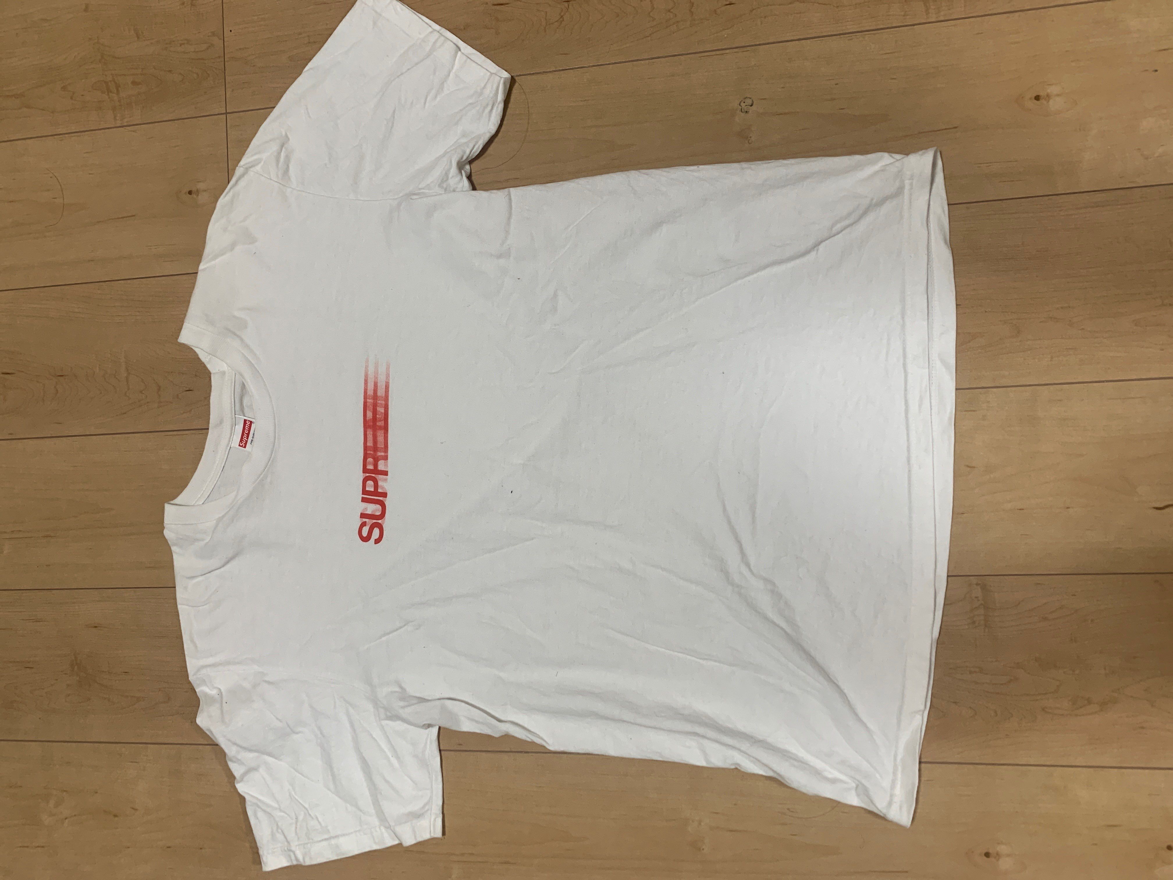 Supreme Motion Logo Tee "White" (20SS)