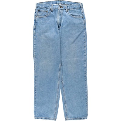 古着 カーハート Carhartt テーパードデニムパンツ メンズw32相当/eaa640518