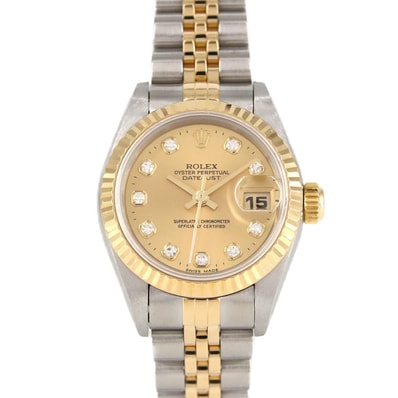 ロレックス デイトジャスト 69173G SSxYG 自動巻 T番