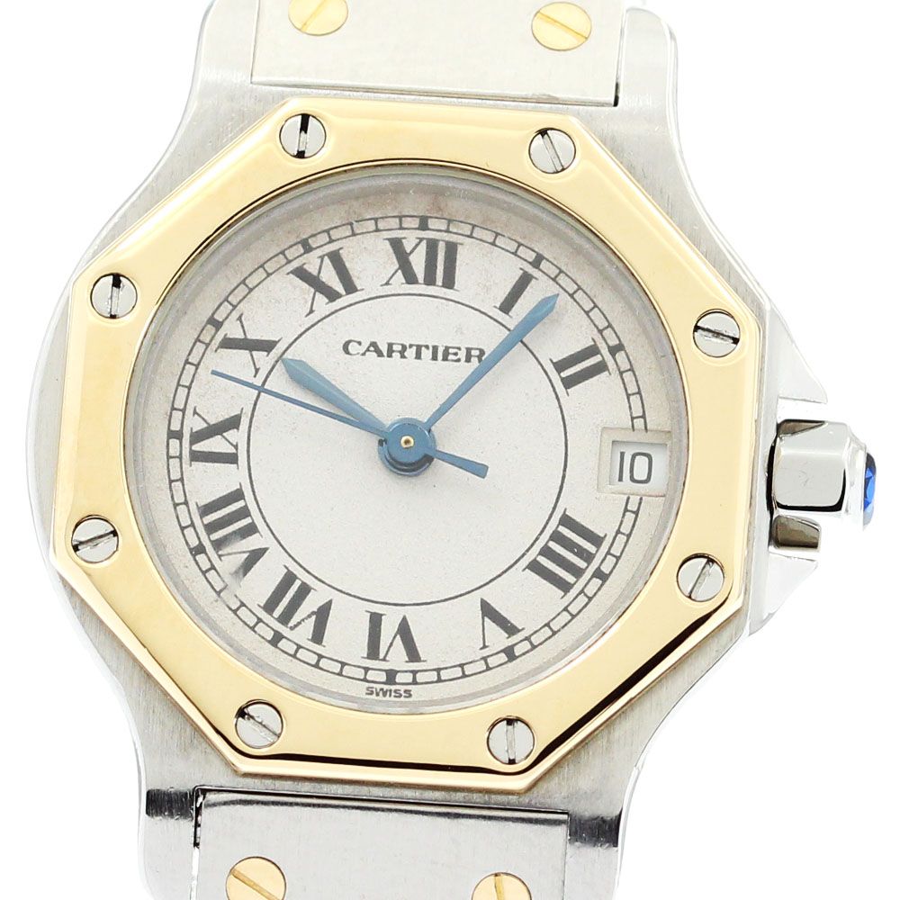 カルティエ サントスオクタゴンSM W2001683 レディース 【中古】