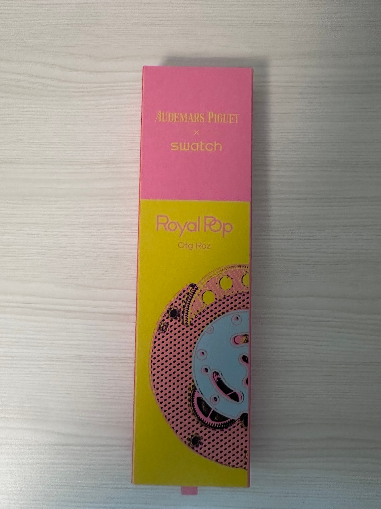 Swatch x Audemars Piguet Royal Pop Otg Roz "Pink/Yellow"