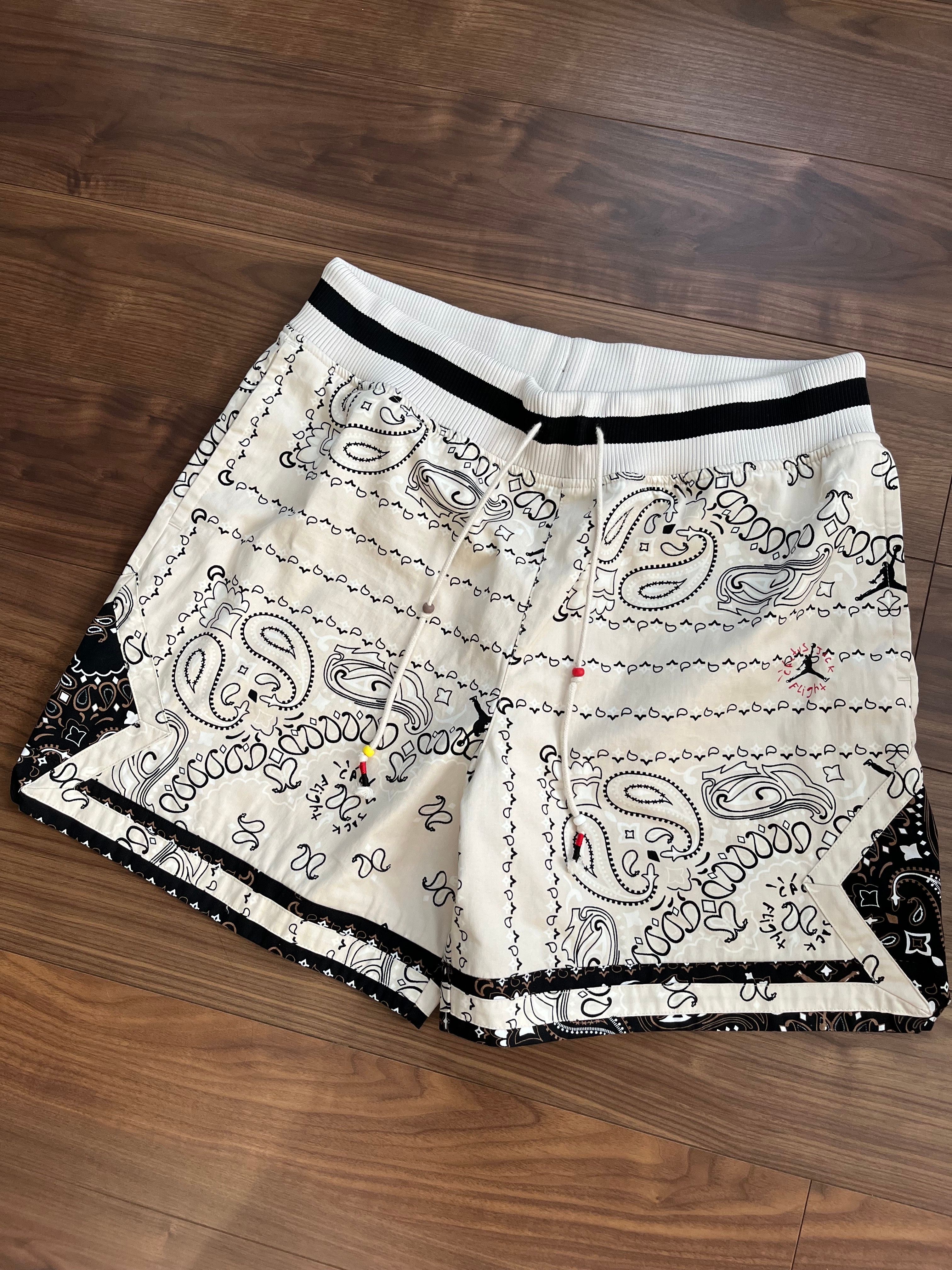 Travis Scott x Air Jordan Brand M J TS Short "Orewood/Black"