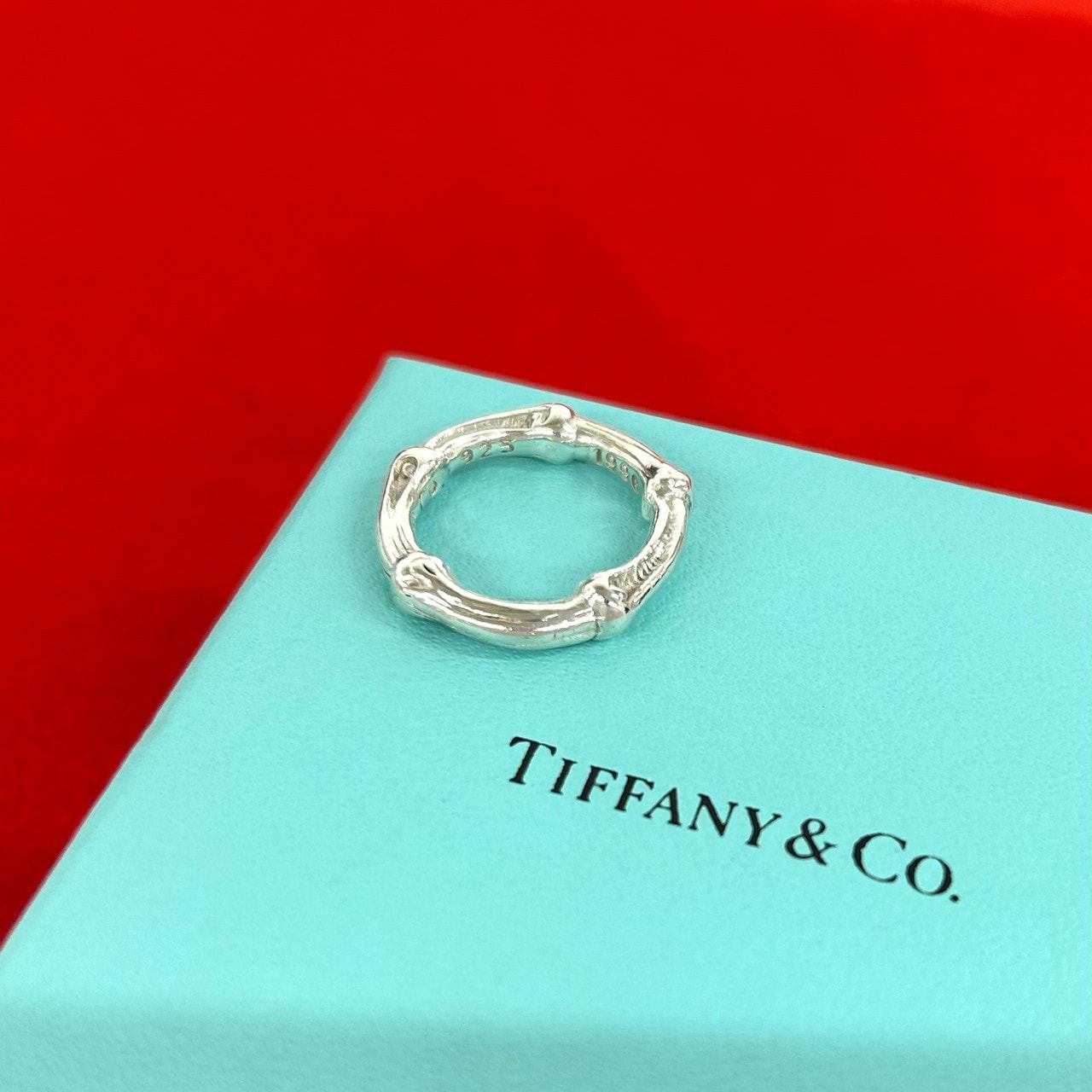 B (目立った傷や汚れなし)】TIFFANY&Co. ティファニー バンブー リング