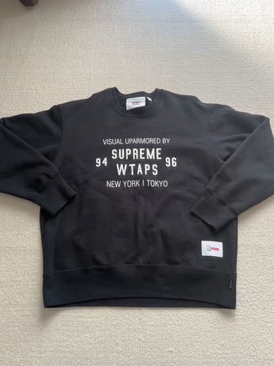 Supreme / WTAPS Crewneck "Black" 21274SPD-CSM03S