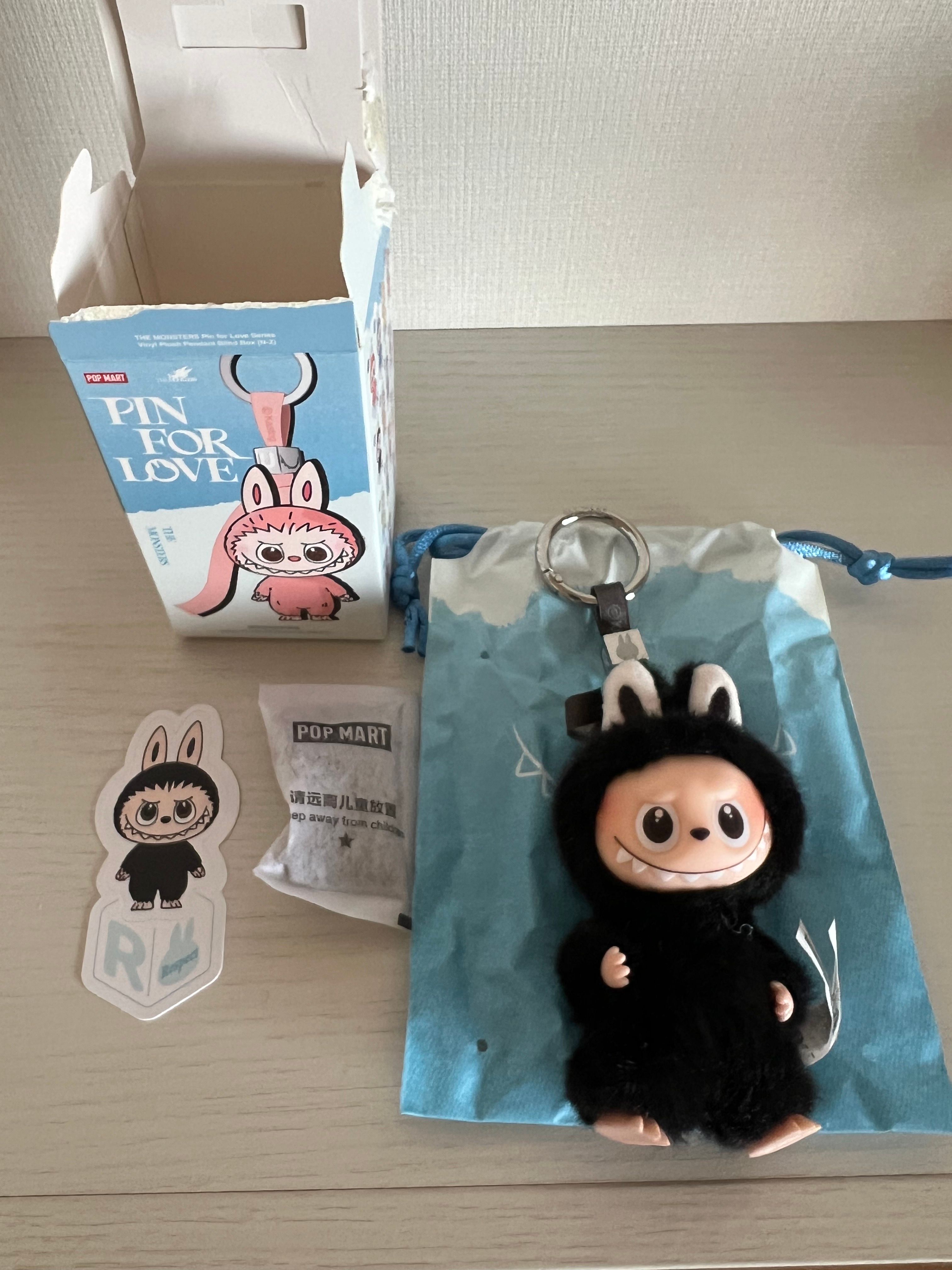 POP MART THE MONSTERS (LABUBU) Pin for Love Series-Vinyl Plush Pendant (N-Z) R