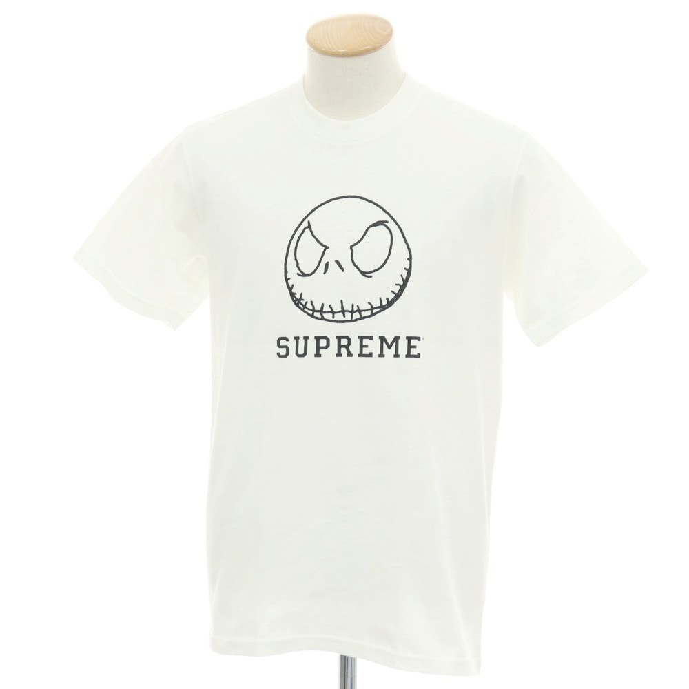 【中古】シュプリーム Supreme 2023年秋冬 Skeleton Tee コットン クルーネック 半袖Tシャツ ホワイト【サイズS】【メンズ】