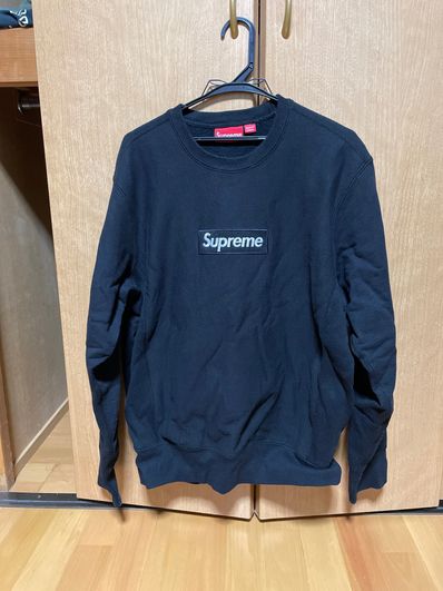Supreme Box Logo Crewneck Sweatshirt "Black" (18FW)