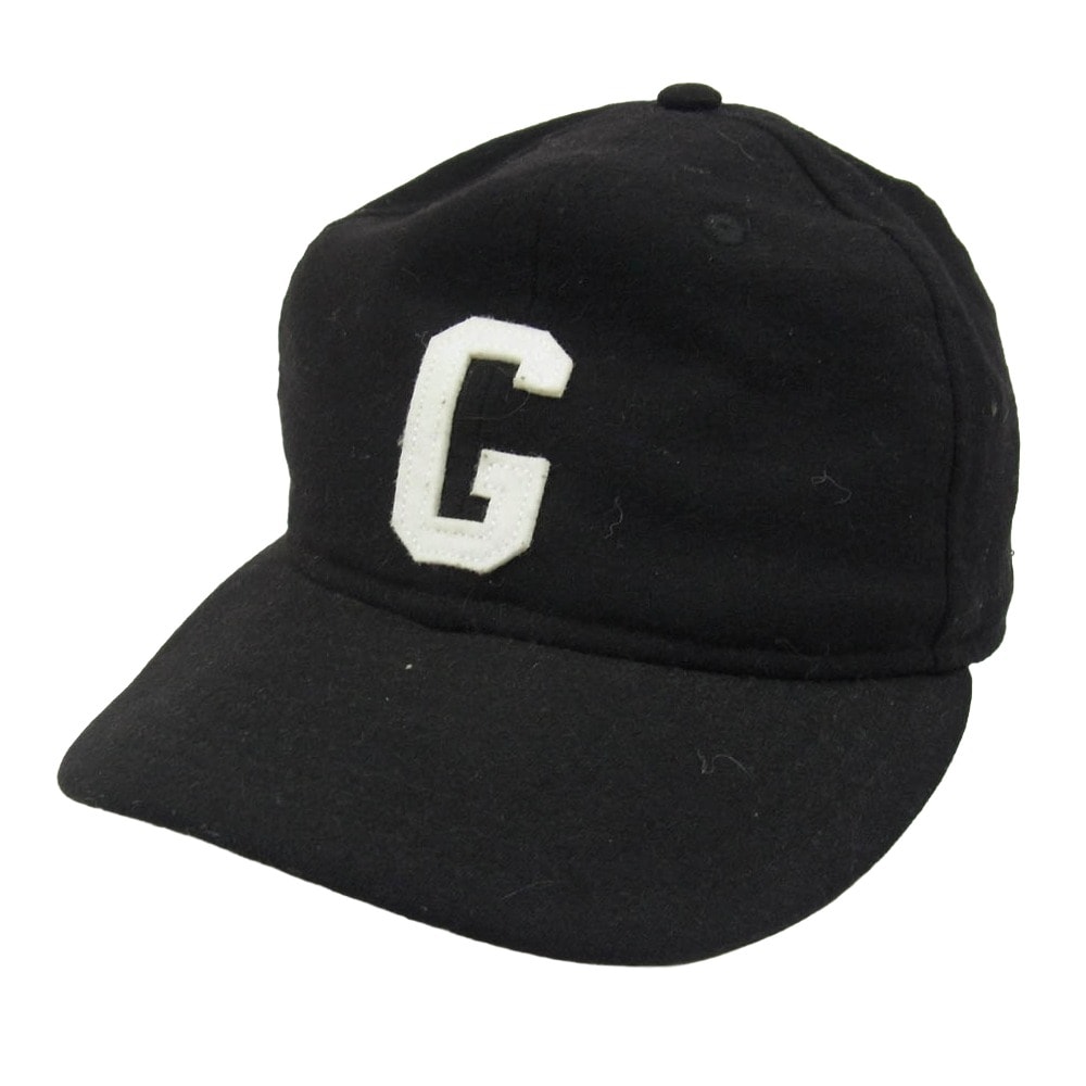 FEAR OF GOD フィアオブゴッド キャップ NEW ERA ニューエラ 7th Seventh Collection Grays Hat Gロゴワッペン ベースボール キャップ 帽子 ブラック系【中古】