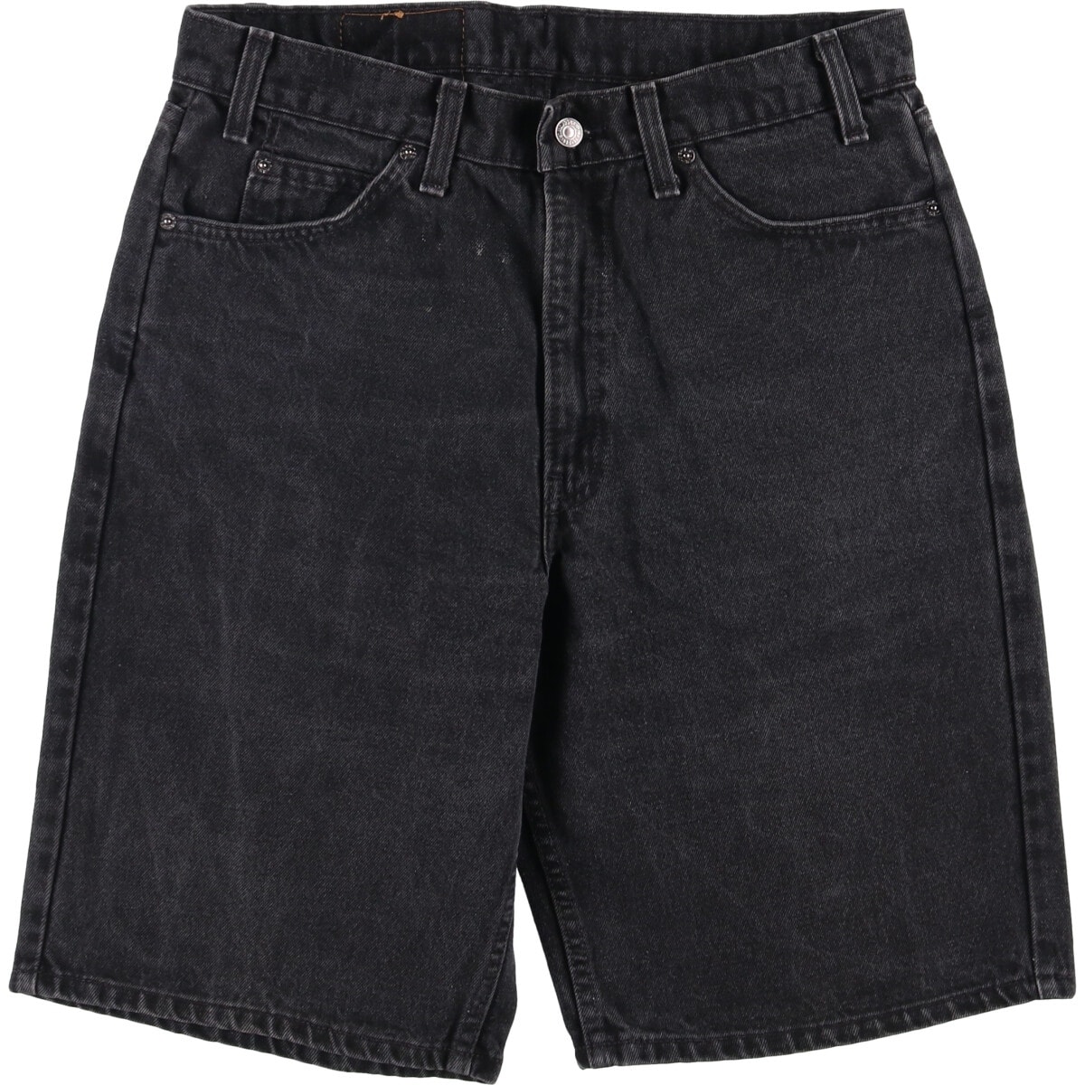 古着 90年代 リーバイス Levi's 550 RELAXED FIT オレンジタブ ブラックデニムショーツハーフパンツ USA製 メンズw34相当 ヴィンテージ/eaa587978
