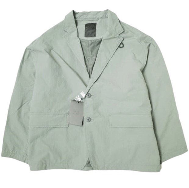 新品 DAIWA PIER39 ダイワ ピア39 24SS TECH LOOSE 2B JACKET テックルーズ2ボタンジャケット BJ-55024 S(JP) GRAY オーバーサイズ テーラード アウター g22084