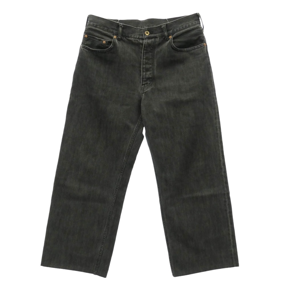 schott ショット 782-4211003 LOT.125 BLACK DENIM ブラック デニム パンツ W34 ブラック系 34【中古】