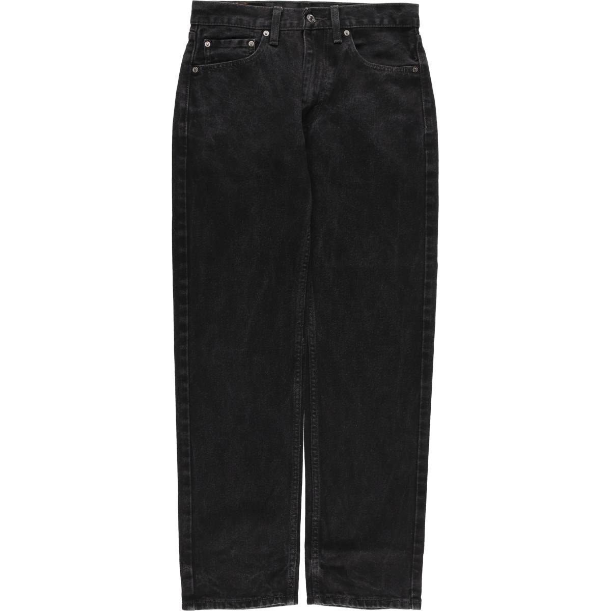 古着 リーバイス Levi's 505 ブラックデニム テーパードデニムパンツ メンズw30相当/eaa483196