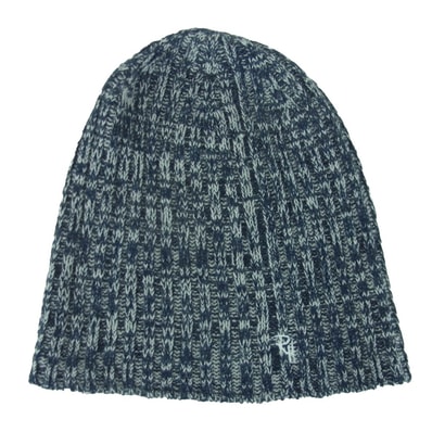 Ron Herman ロンハーマン ニット キャップ ビーニー 帽子 中国製 ダークネイビー系 ホワイト系 F【中古】