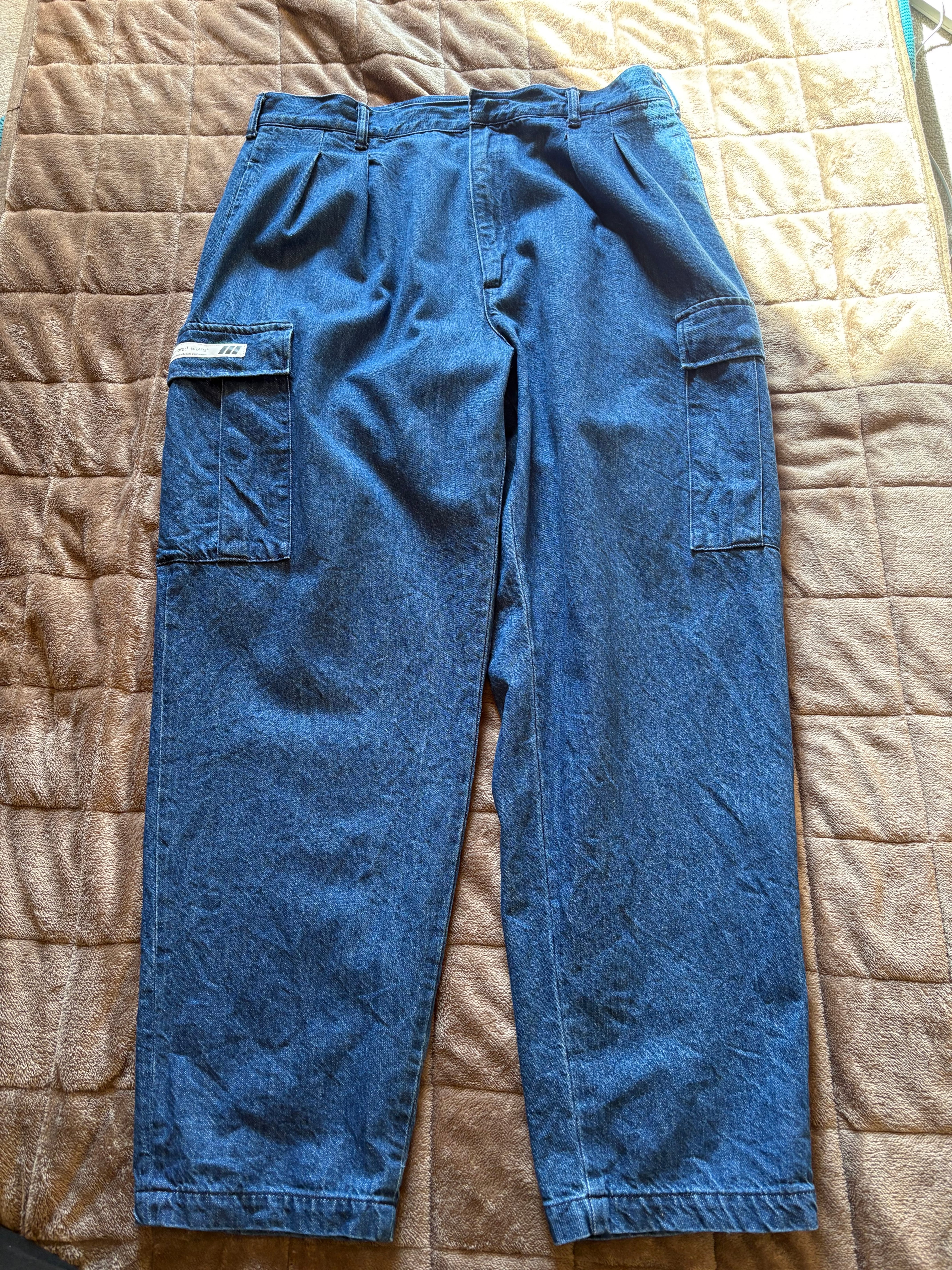 ダブルタップス Milt2301 / パンツ / コットン デニム "インディゴ" 251WVDT-PTM04