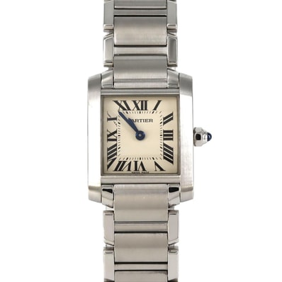 カルティエ タンクフランセーズSM W51008Q3 SS クォーツ