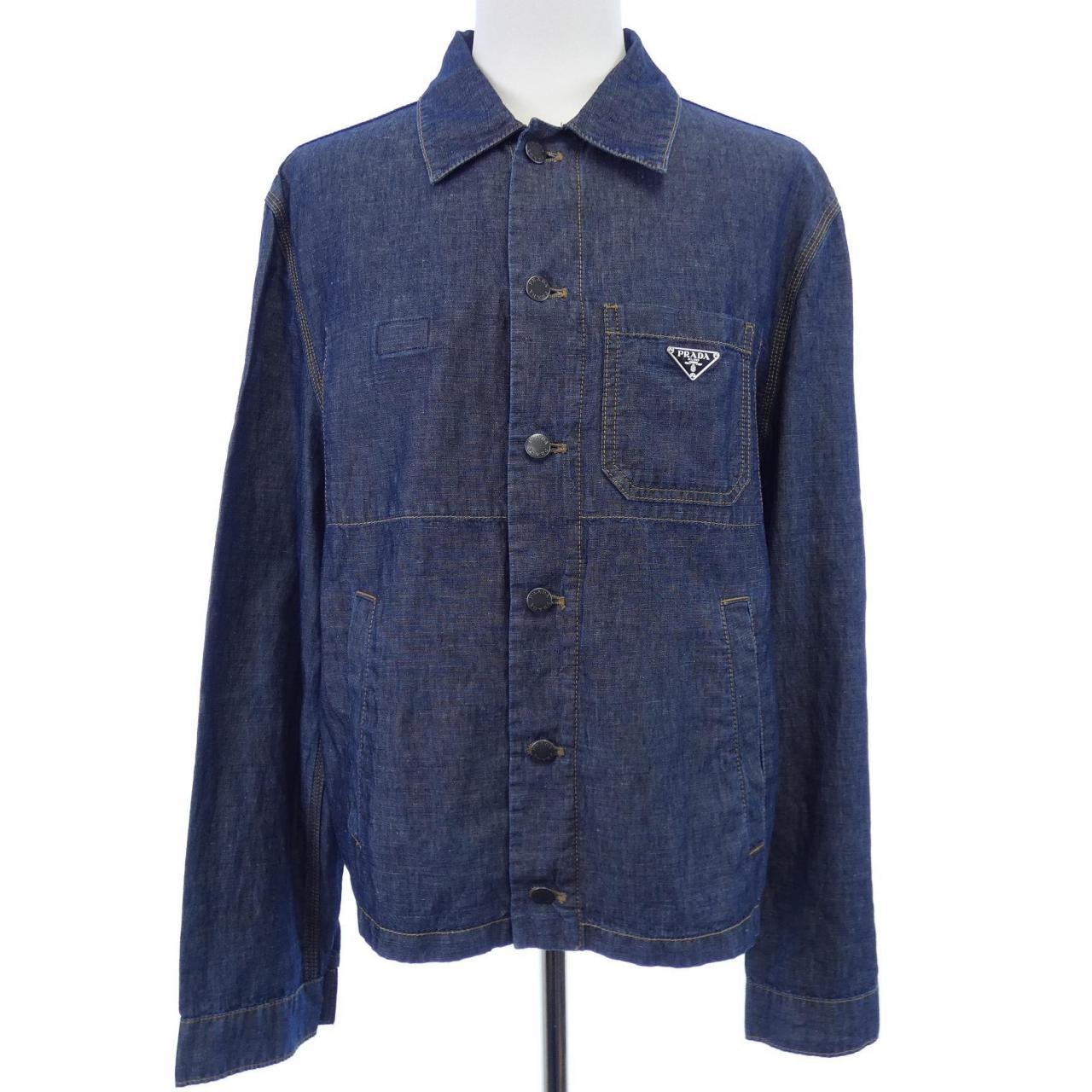 プラダ PRADA トライアングルロゴ GEB254 SOOO 14J2 ジャケット