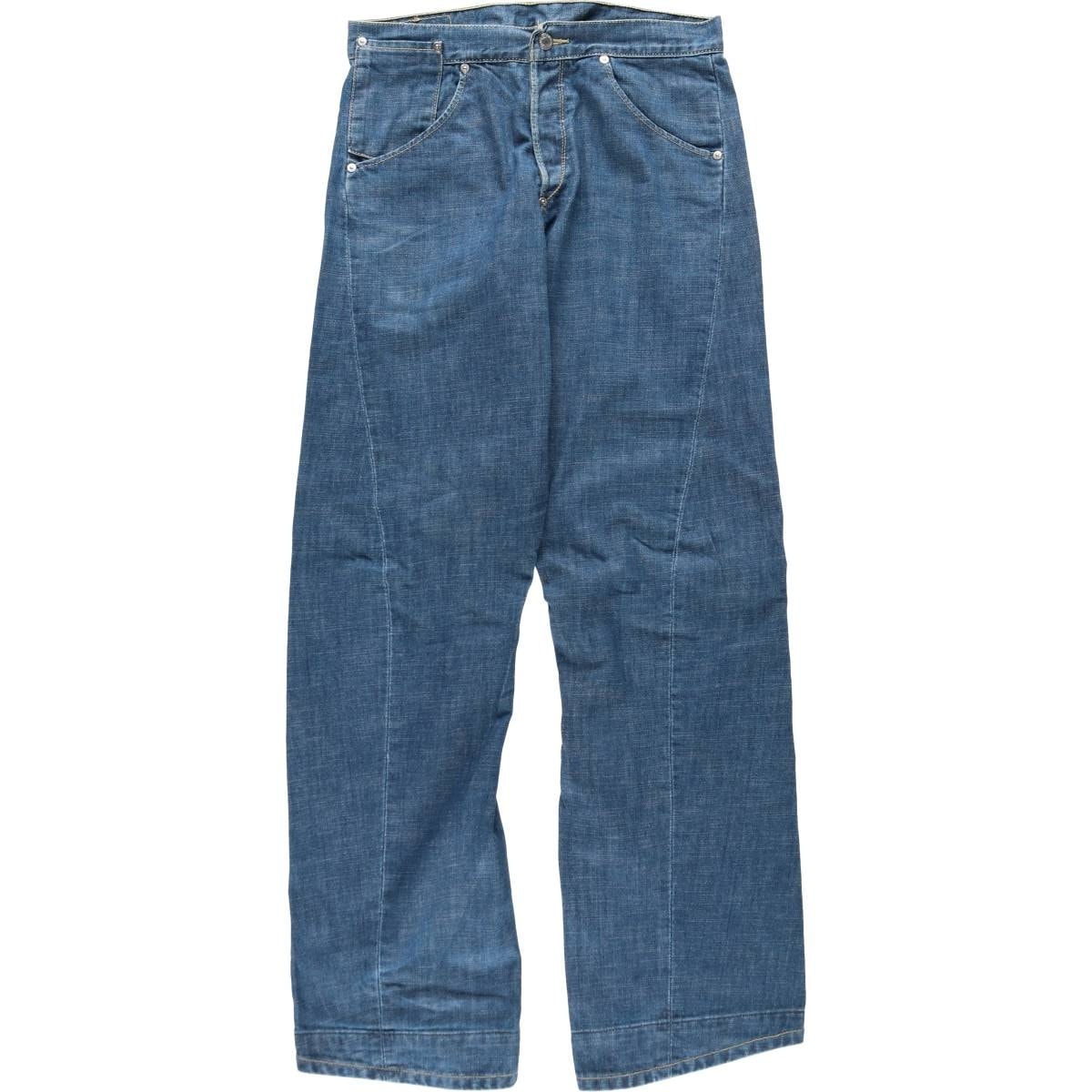 古着 90~00年代 リーバイス Levi's ENGINEERED エンジニアード ユーロモデル デニムパンツ メンズw30相当 立体裁断 ヴィンテージ ユーロ/evb034512