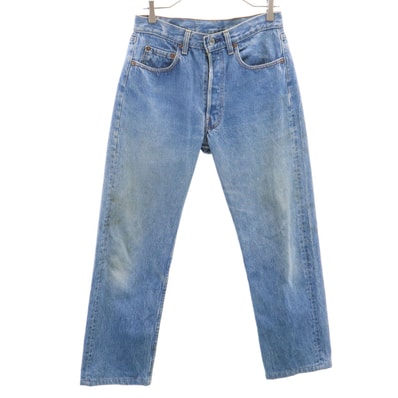 Levi's リーバイス 90s USA製 オールド ストレートデニムパンツ w31 ジーンズ ボタンフライ