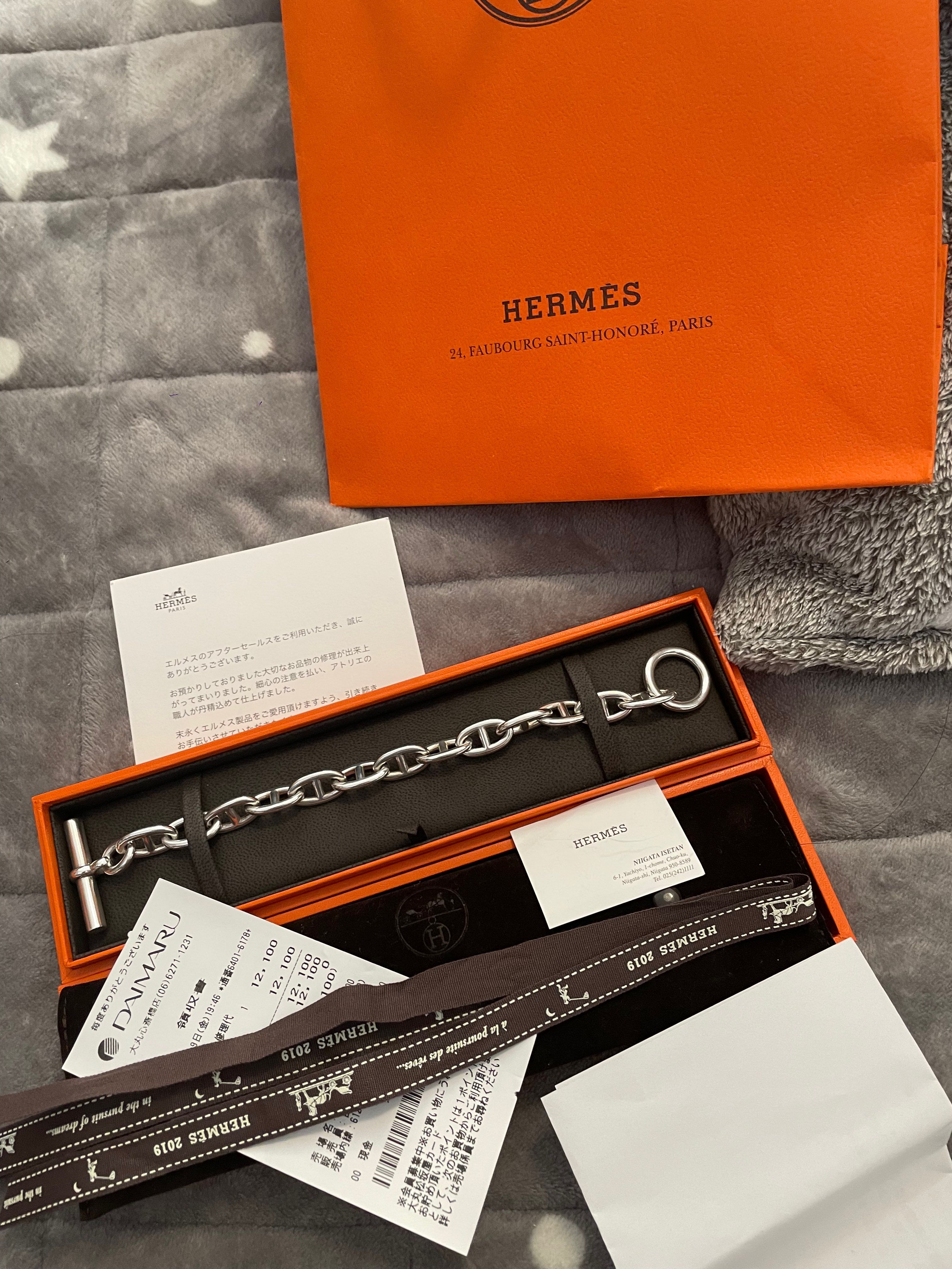 Hermes Chaine D'ancre GM Bracelet "Silver"