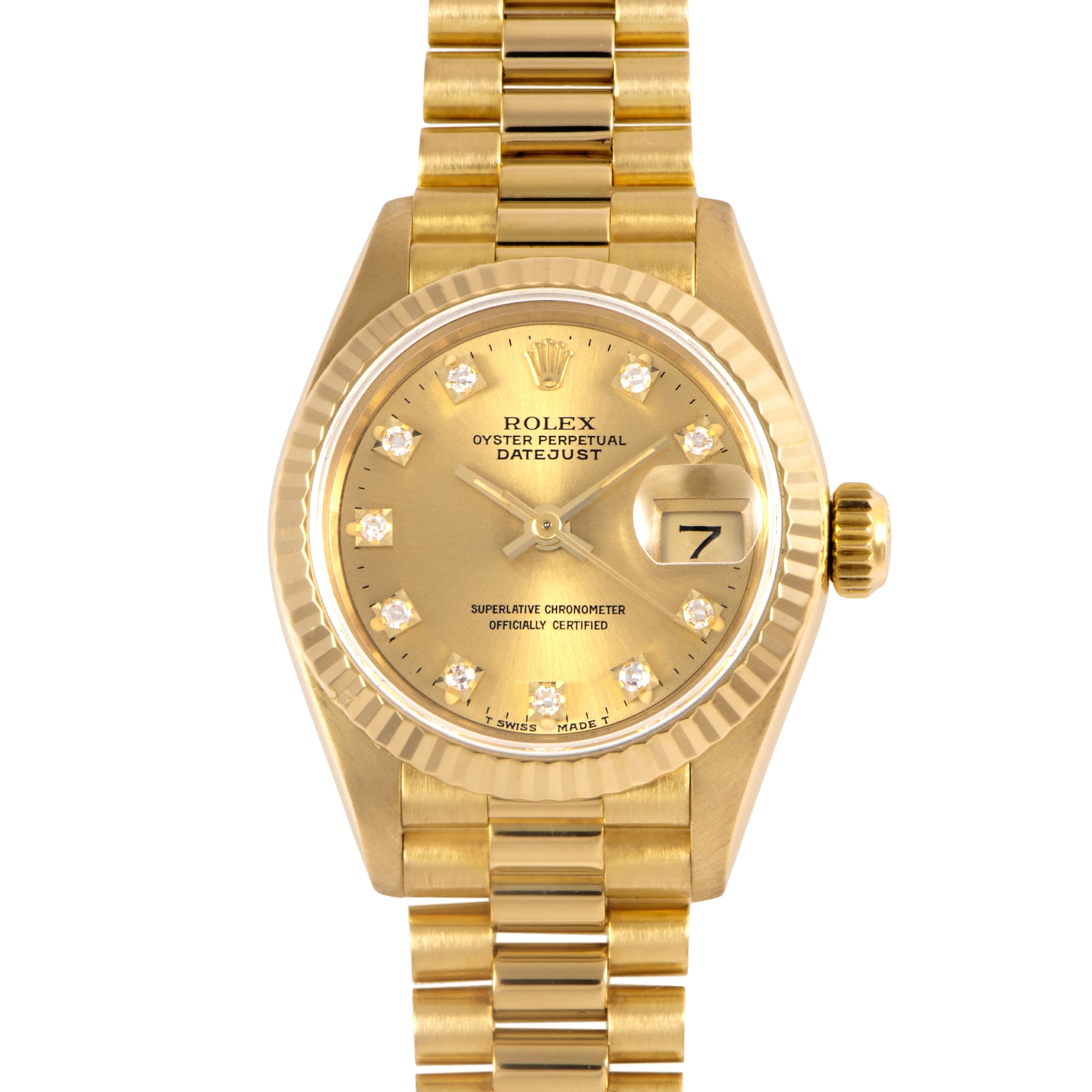 ROLEX ロレックス デイトジャスト L番 69178G K18YG【中古】