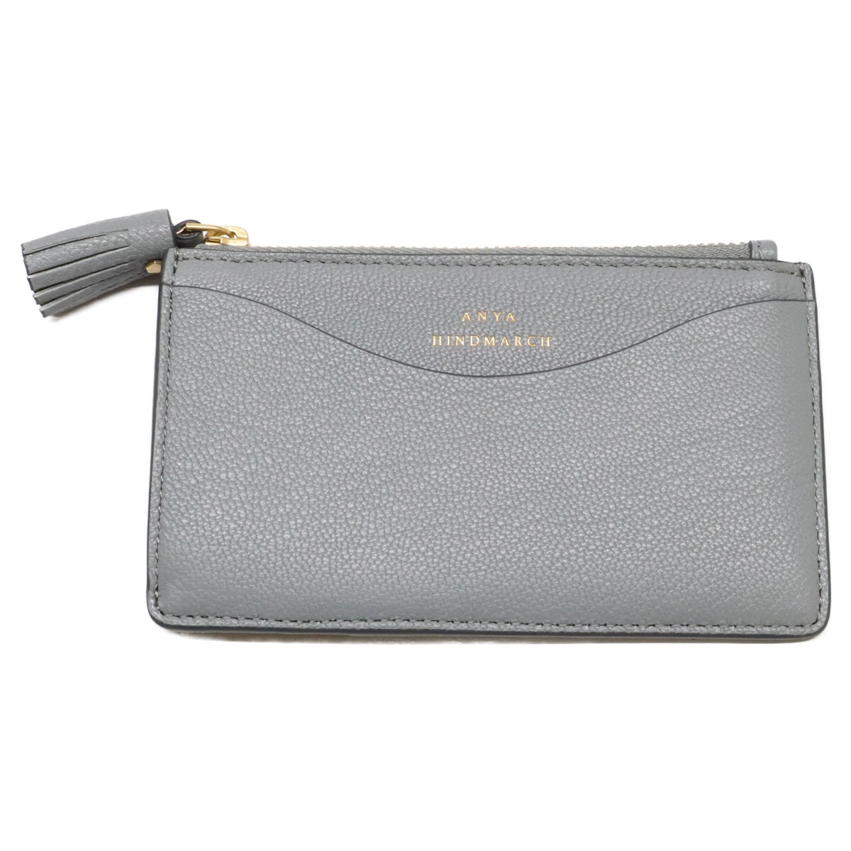 アニヤ ハインドマーチ 【美品】ZIP CARD CASE PEEPING EYES ジップ