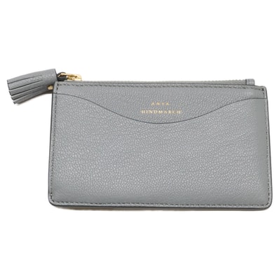 アニヤ ハインドマーチ 【美品】ZIP CARD CASE PEEPING EYES ジップ