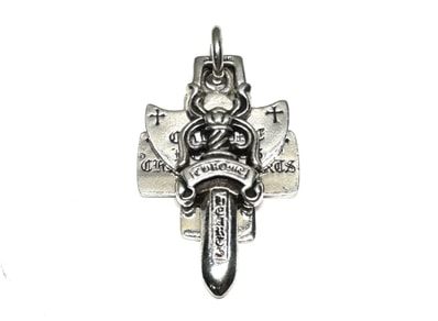 Chrome Hearts 3 Trinket Pendant "Silver"