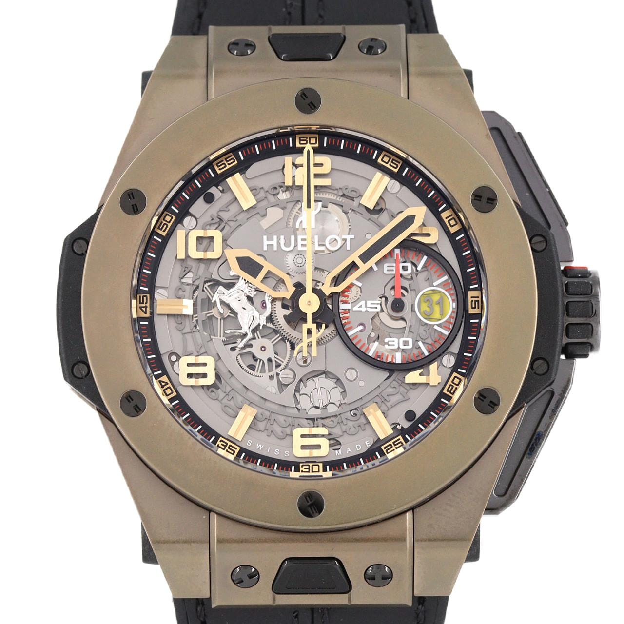 ウブロ ビッグバンフェラーリ マジックゴールド LIMITED 401.MX.0123.VR マジックゴールド 自動巻