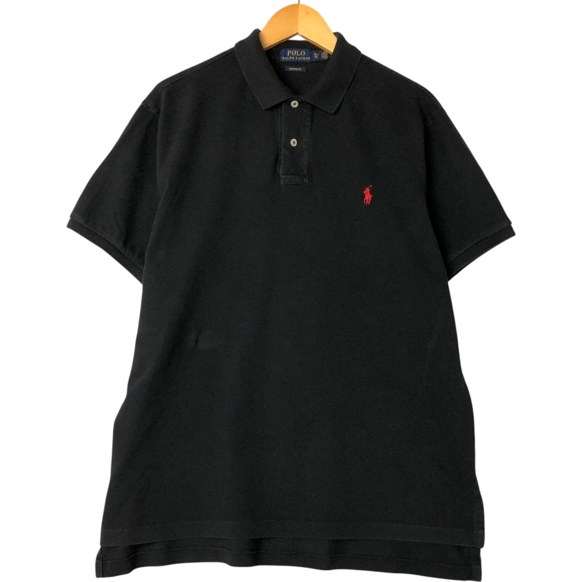 古着 ラルフローレン Ralph Lauren POLO RALPH LAUREN CUSTOM FIT 半袖 ポロシャツ メンズXL相当/eaa557483