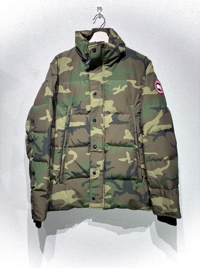 超美品 カナダグース ウィンダムパーカー CANADA GOOSE カモ柄 迷彩