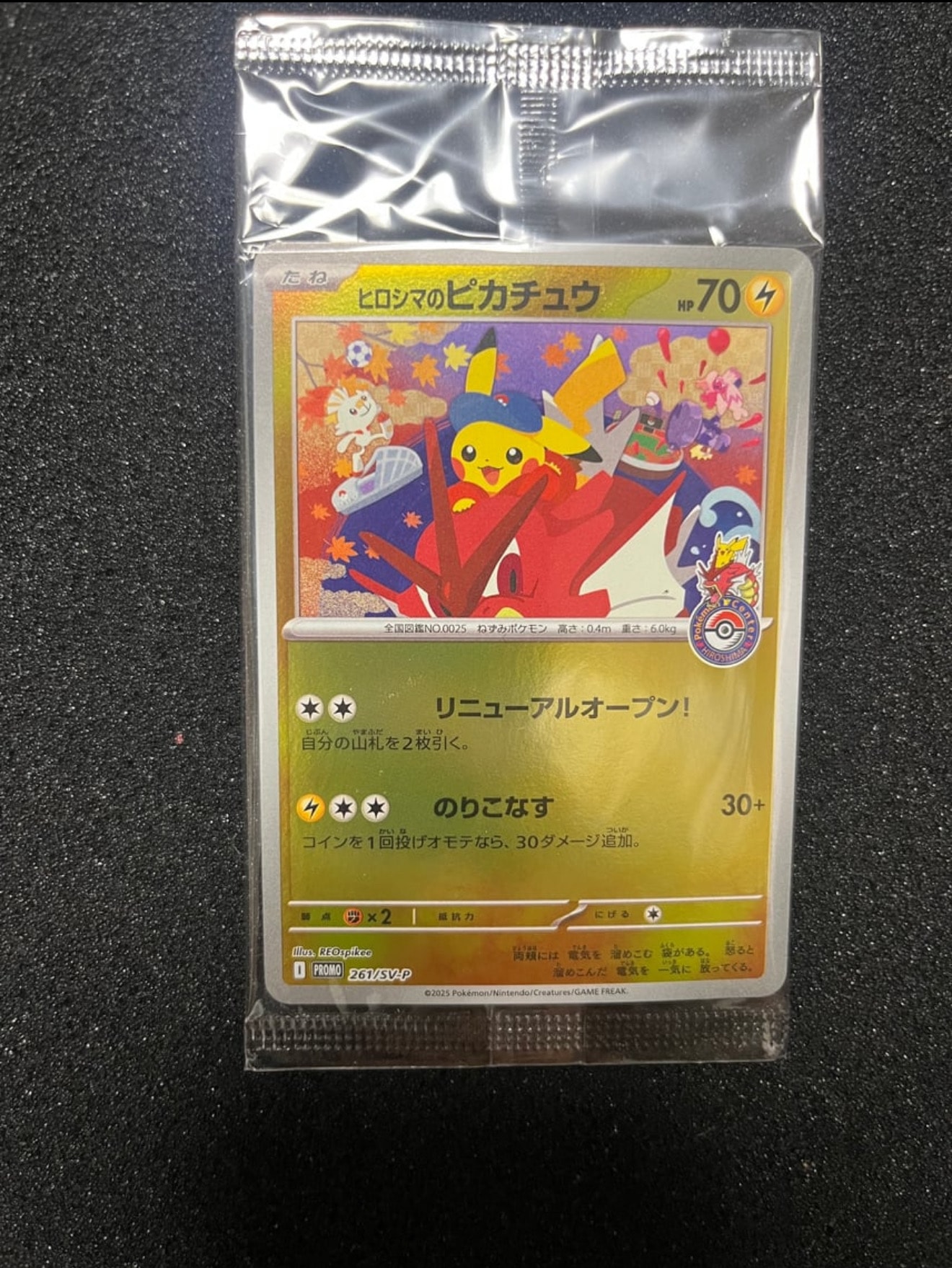 即日発送　ヒロシマ スペシャルBOX ヒロシマのピカチュウ ヒロシマのピカチュウ [スペシャルBOX ポケモンセンターヒロシマ] 261