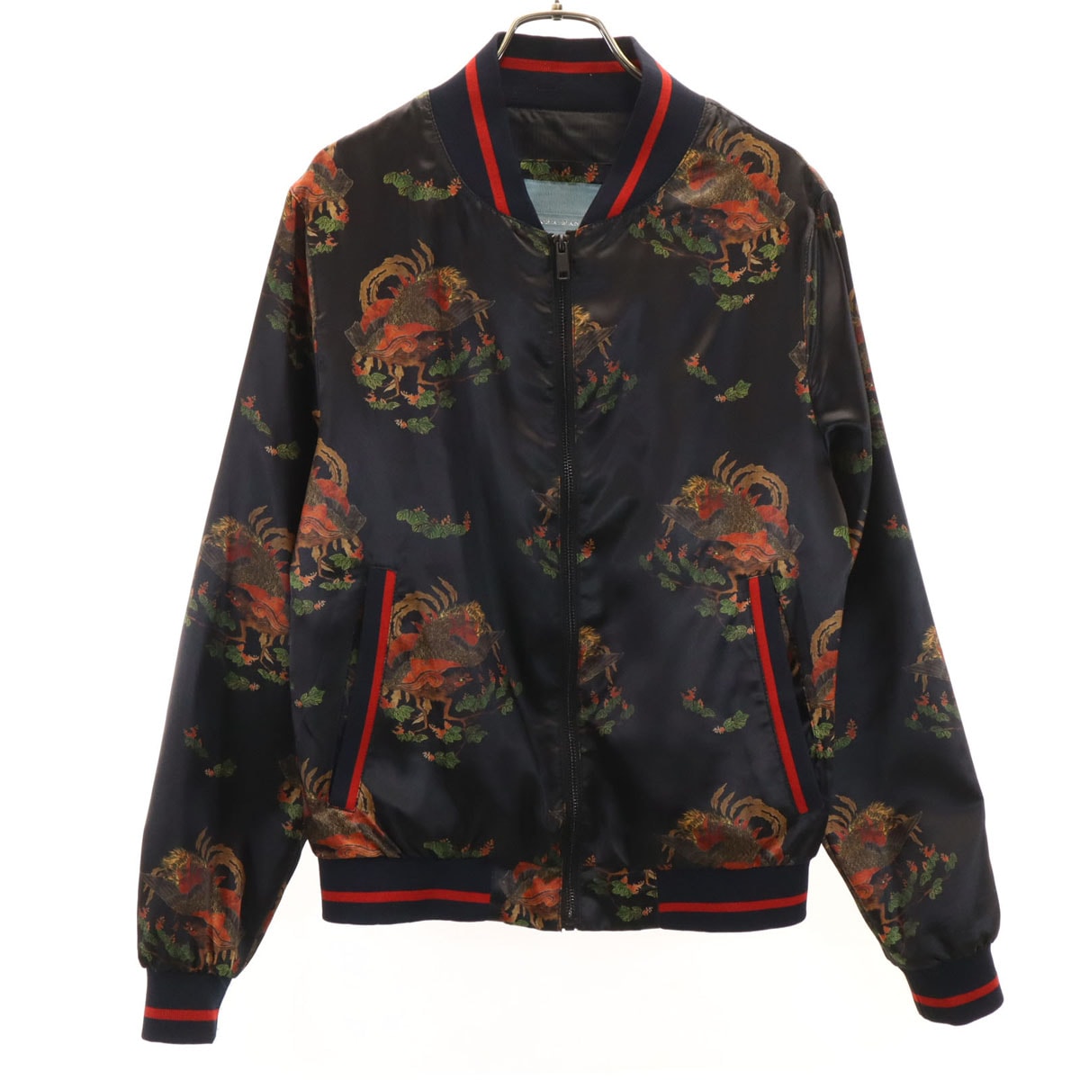ZARA MAN ザラマン 鳳凰柄 スカジャン S ブラック ジャケット