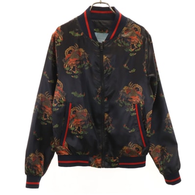 ZARA MAN ザラマン 鳳凰柄 スカジャン S ブラック ジャケット