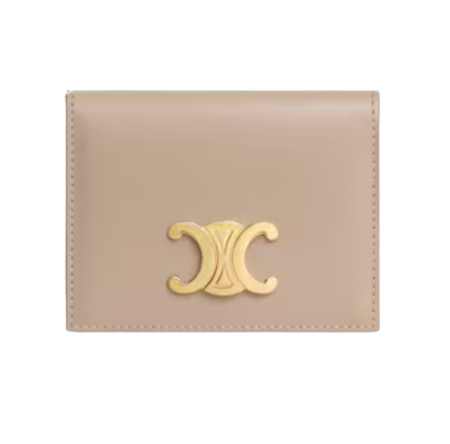 CELINE バイフォールドカードホルダー / シャイニーカーフスキン
